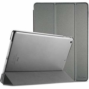 ProCase iPad 10.2" 9/8/7 ケース スマートカバー 超スリム 三つ折りスタンド フォリオ保護ケース 半透明バックカバ