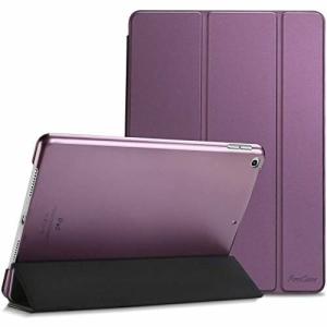 ProCase iPad 10.2" 9/8/7 ケース スマートカバー 超スリム 三つ折りスタンド フォリオ保護ケース 半透明バックカバ