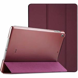 ProCase iPad 10.2" 9/8/7 ケース スマートカバー 超スリム 三つ折りスタンド フォリオ保護ケース 半透明バックカバ