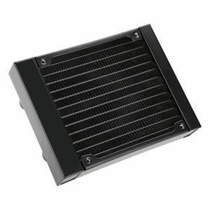 水冷熱交換器 Acouto 12チューブ G1 / 4スレッド コンピュータ熱交換器 ウォータークーラーチューブ PC熱交換器