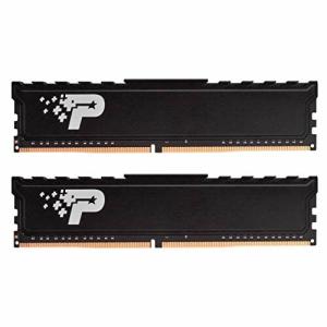 Patriot Memory Signature Premium Line Series DDR4 2400MHz PC4-19200 8GBキット  デスクトップ用メモリ ヒートシンク付 PSP4