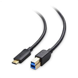 Cable Matters USB C B変換ケーブル USB C USB B ケーブル USB 3.1 Gen 1 Type C USB 3.0 Type B 変換ケーブル 1m ブラック