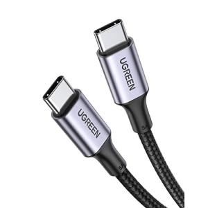 UGREEN USB Type CケーブルPD対応100W/5A 超急速充電USB C to USB C 断線防止 MacBook Pro iPad mini 6 Matebook iPad Pro 2018 Xperi