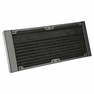水冷熱交換器 Acouto 12チューブ G1 / 4スレッド コンピュータ熱交換器 ウォータークーラーチューブ PC熱交換器