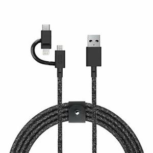 NATIVE UNION  BELT Cable Universal 3-in-1 2m 高耐久 急速充電ケーブル (ライトニング/USB-C/Micro-USB端