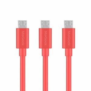 MaGeek マイクロ USB ケーブル 高速 Usb 2.0 A オス-マイクロ B 同期と充電 ケーブル Samsung, HTC, Sony, Sharp, Motorola,LG, Goo