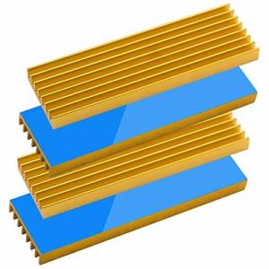 ヒートシンク 4個 Tuloka 導熱接着シート4pcs付き 熱暴走対策