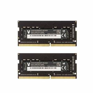 v-color Hynix IC ノートPC用メモリ DDR4 2666MHz PC4-21300 16GB  SO-DIMM 1Gx8 1.2V CL19 iMac対応 TN48G26S819K-VC