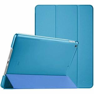 ProCase iPad 10.2" 9/8/7 ケース スマートカバー 超スリム 三つ折りスタンド フォリオ保護ケース 半透明バックカバ