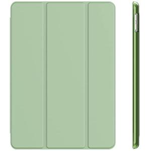 JEDirect iPad 9.7インチ ケース  三つ折スタンド オートウェイクアップ/スリープ機能 (抹茶グ