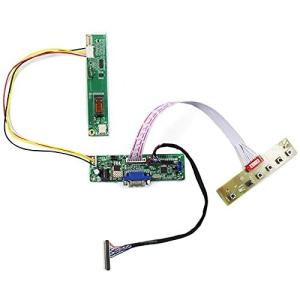 VSDISPLAY 小型基盤 VGA信号入力 LCDコントローラ基板 対応14.1 15.4インチ LVDSインタフェース 液晶パネル 1280x800 1CCFL
