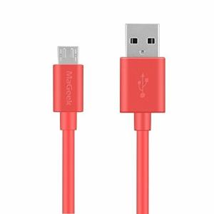 MaGeek 余分 長い マイクロ USB ケーブル 高速 Usb 2.0 A オス-マイクロ B 同期と充電 ケーブル Samsung, Htc, Sony, Sharp, Mo