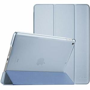 ProCase iPad 10.2" 9/8/7 ケース スマートカバー 超スリム 三つ折りスタンド フォリオ保護ケース 半透明バックカバ