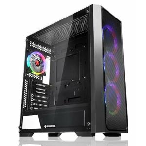 RAIJINTEK ライジンテック PCケース ハイエンド PONOS MS4 ミドルタワー型PCケース フルメッシュ 12025ARGBファン4基を