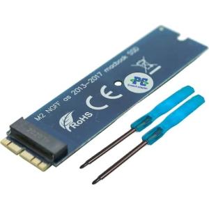 Sintech ST-NGFF2013-D NGFF M。2 PCIe SSDアダプタカードforアップグレードSSD mz-jpu128t sd6pq4 m-128gの2013 2014 2015 Macbook (2013D