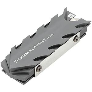 Thermalright M.2 プロ2280 SSDヒートシンク 8mm Heatpipe 高性能2倍側上昇温暖気流パッド，Thermalright TR-M.2 2280 Pro固体