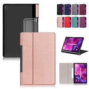 Duanr Lenovo Yoga Tab 11 専用ケース カバー スタンド機能 11インチ 三つ折り 折り畳み 衝撃吸収 耐衝撃 タブレット