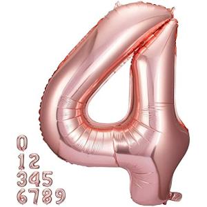 バルーン アルミ風船 数字バルーン 40インチ ナンバー 誕生日 結婚式 記念日 パーティー 飾り付け 風船 約90cm