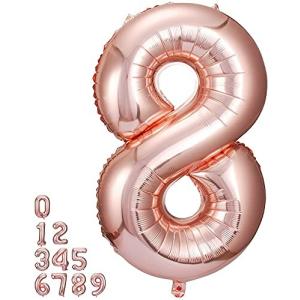 バルーン アルミ風船 数字バルーン 40インチ ナンバー 誕生日 結婚式 記念日 パーティー 飾り付け 風船 約90cm