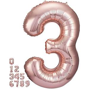 バルーン アルミ風船 数字バルーン 40インチ ナンバー 誕生日 結婚式 記念日 パーティー 飾り付け 風船 約90cm