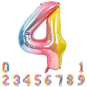 バルーン アルミ風船 数字バルーン 40インチ ナンバー 誕生日 結婚式 記念日 パーティー 飾り付け 風船 約90cm