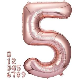 バルーン アルミ風船 数字バルーン 40インチ ナンバー 誕生日 結婚式 記念日 パーティー 飾り付け 風船 約90cm