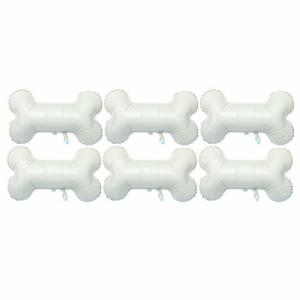 LEDMOMO 6ピースパーティー飾り付け 可愛い犬 犬の骨 骨バルーン アルミ箔風船 半歳 一歳誕生日 ペット誕生日デ