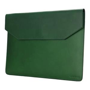 Kasper Maison MacBook Pro 14 ケース ノートパソコン 本革 14インチ グリーン PCケース