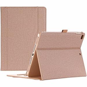 ProCase iPad 9.7"保護ケース スタンド機能 ビンテージデザイン 保護カバー 書類やカード用ポケット付き