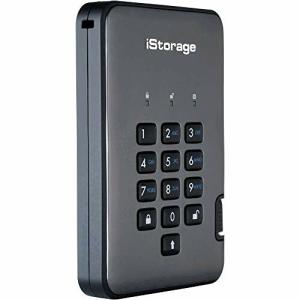 iStorage diskAshur PRO2 HDD 安全なポータブルハードドライブFIPSレベル2認定 - パスワード保護 ほこりや耐水性 ポ