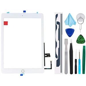 TPhaelay　ホワイト　タッチスクリーン　交換品Ipad 6 第6世代　デジタイザイー 2018 A1893