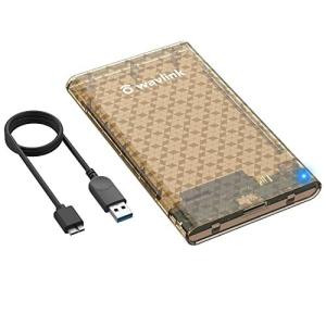 WAVLINK  USB3.0 2.5インチHDDケース/SSDケース SATA I/II/III対応 UASP対応 4TBまで対応 USB3.0 SSD ケース Windows/Mac 静電気