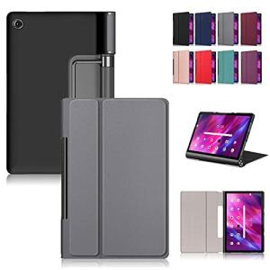 Duanr Lenovo Yoga Tab 11 専用ケース カバー スタンド機能 11インチ 三つ折り 折り畳み 衝撃吸収 耐衝撃 タブレット