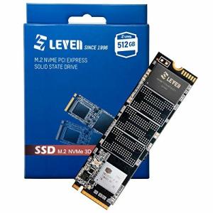 LEVEN 高速SSD 512GB 3D NAND M.2 2280 PCIe3.0×4 NVMe JP600-512GB 3年保証