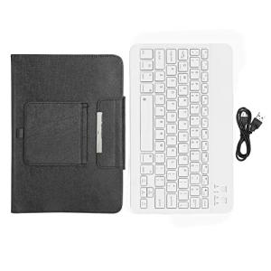 10インチタブレットキーボードケース Bluetoothキーボードケース+ PU保護ケースカバータブレットラップトップ