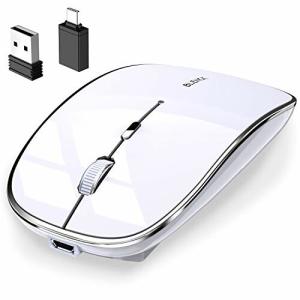 マウス BLENCK ワイヤレスマウス 充電式 小型 静音 省エネルギー 2.4GHz 3DPIモード 光学式 高感度 Mac/Windows/surface/Mi