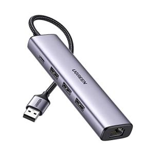 UGREEN USB 3.0 有線LANアダプター USBハブ