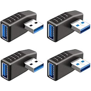 コネクタ USB 左き 90度 方向