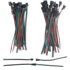 ALITOVE 20ペア3ピンJST SMコネクター オスとメスプラグLEDコネクター ワイヤーケーブル15cm 20awgワイヤー WS2812B WS281