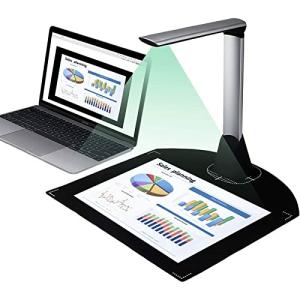 ドキュメントスキャナー ブックスキャナー 1600万画素 日本語専用ソフト 日本国内専用 スタンドスキャナー 書