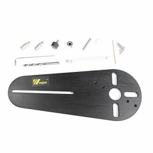 CarAngels トリマー用円切り冶具 サークルカット ベースプレート ルーター用 拡張サブベースプレート 直径20-670m
