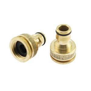 navire 蛇口 コネクタ ホース 接続 ネジ 金具 庭 農業 校庭 ジョイント コネクター 1/2 3/4 インチ