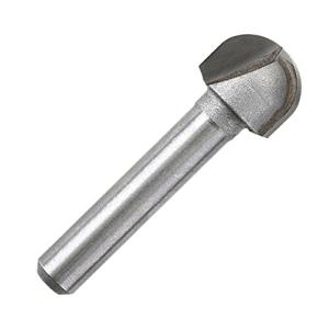 Utoolmart U溝ビット コアボックスビット 1/4*1/2 1本入り ラウンドノーズルータビット ルーター トリマービット