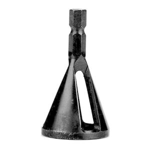 ブラック面取りカッター ステンレス鋼 バリ取り外部面取り工具 ドリルビット用金属外径面取り