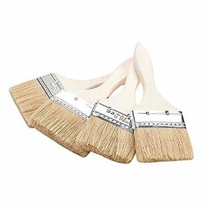 Utoolmart ペイント刷毛 多用途刷毛 チップペイントブラシ 木製 ドア 窓 壁 木製家具の塗装済み 絵画使用 バーベ