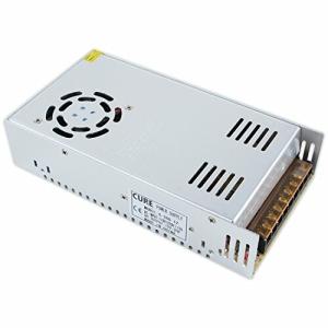 CURE 安定化電源 スイッチング電源 AC DC コンバーター 12V 30A 360W 直流電源変換器 過負荷保護 放熱フ