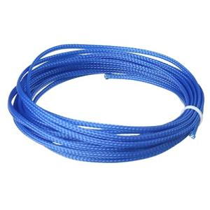 Othmro 幅3mm 長さ5m 青 1個入り 編組スリーブ 編組チューブ RoHS認証 PET ポリエチレンテレフタレート材質 ポリエ