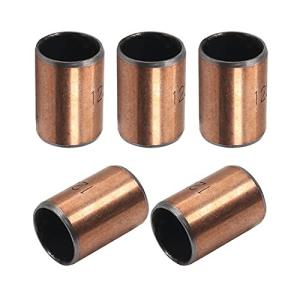 Othmro ボア12mm 外径14mm 長さ20mm 6個入り 無給油ブッシング スリーブベアリング 滑り軸受 カーボンスチール ブロ
