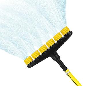 kogu life 30ホース 散水ノズル6連式 止め金具付き 水撒きホース用 ホースヘッド