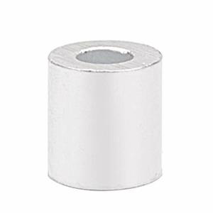 MroMax アルミスリーブ ワイヤーロープアルミスリーブ 継手 ワイヤーロープ径2mm用 50個入り ワイヤロープスリ